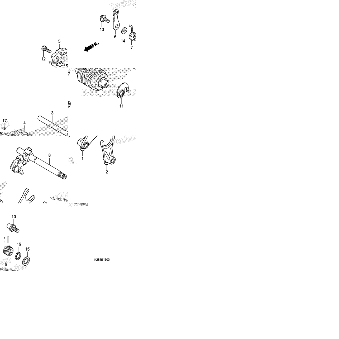 Gearshift Drum