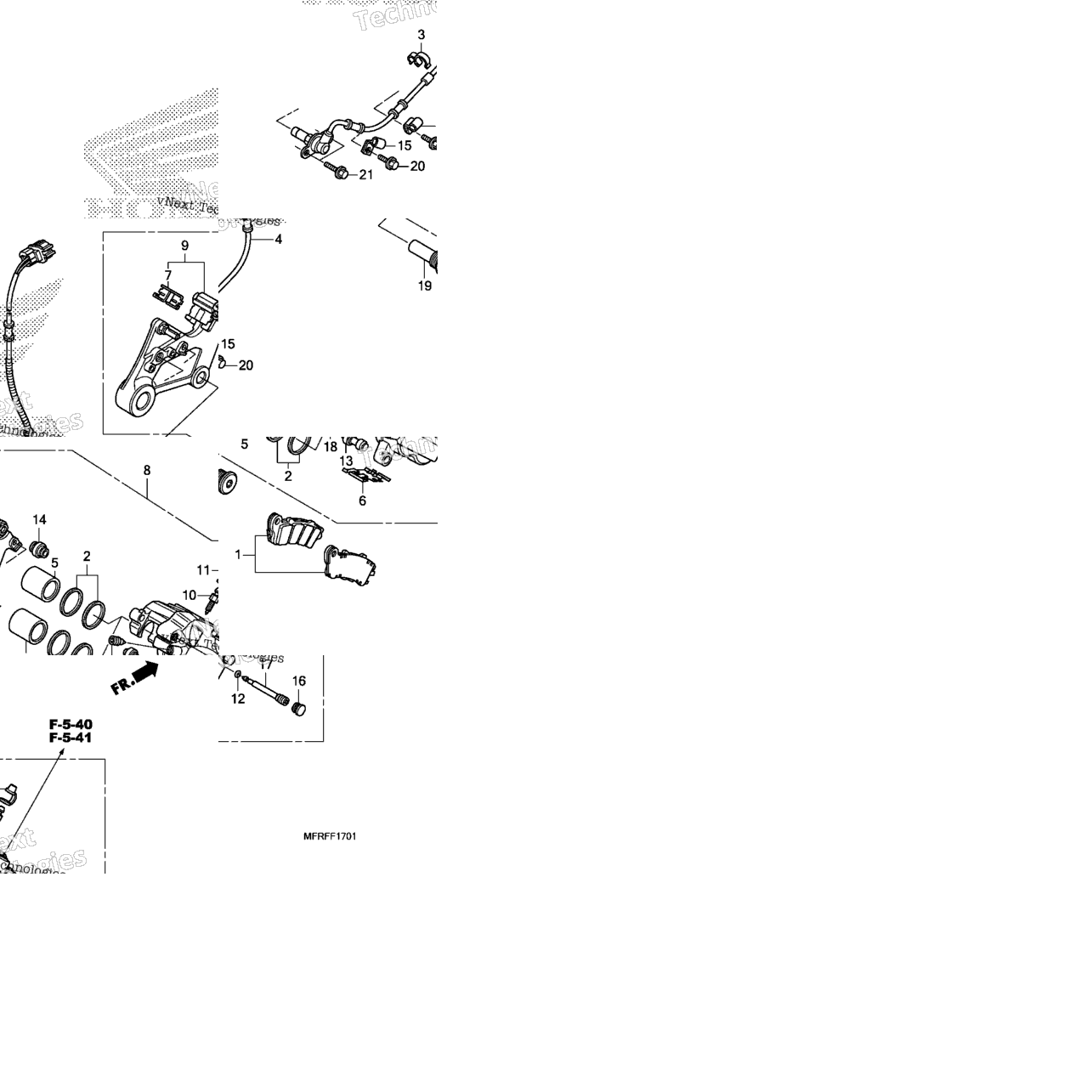 Rear Brake Caliper (2)