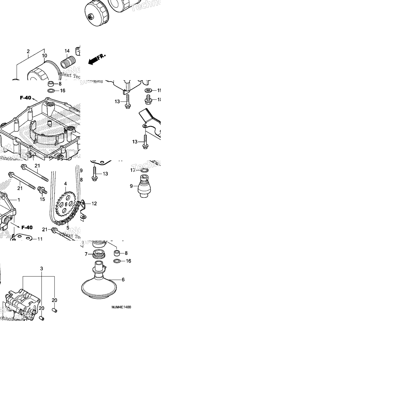 Oil Pan + Oil Pump