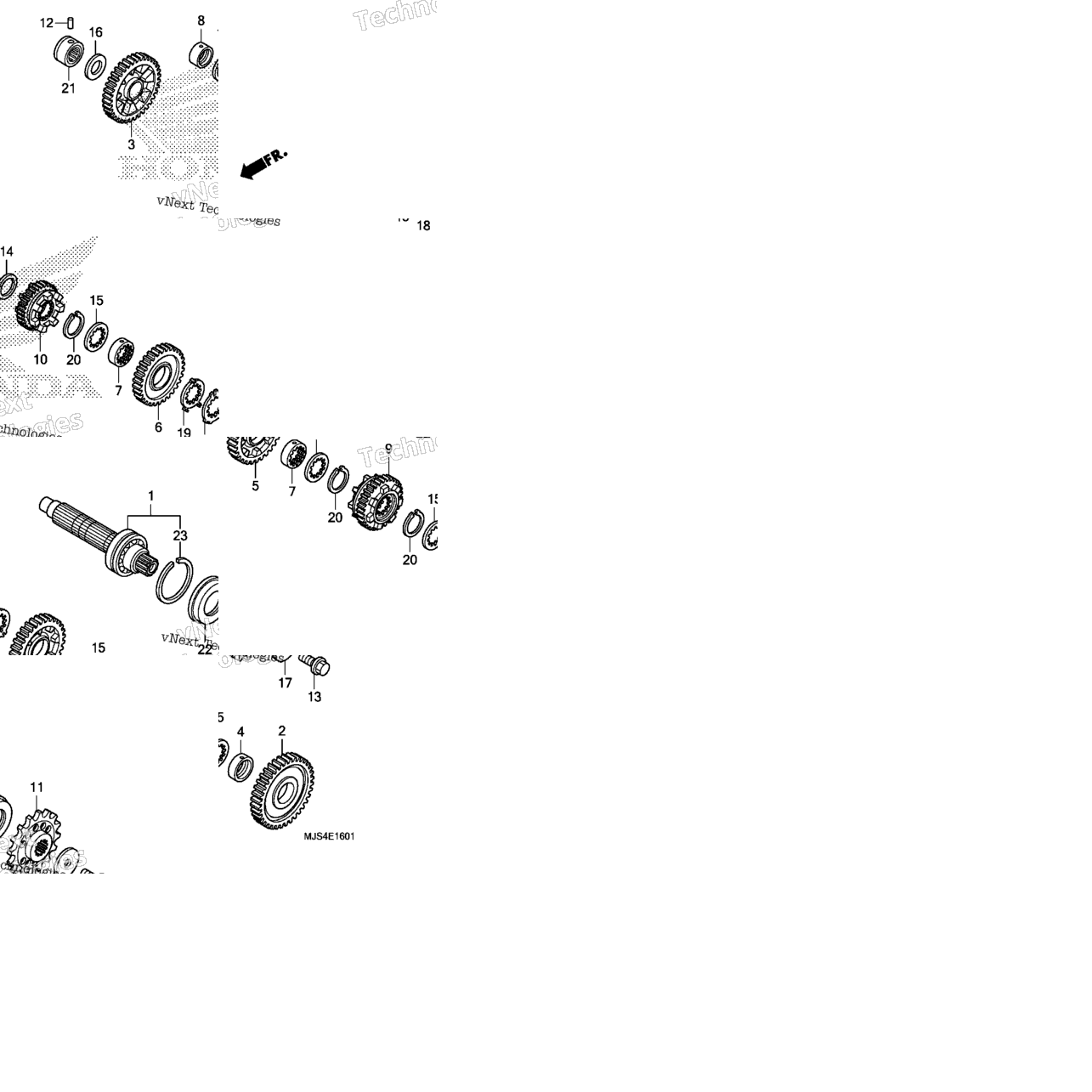 Transmission (Countershaft)