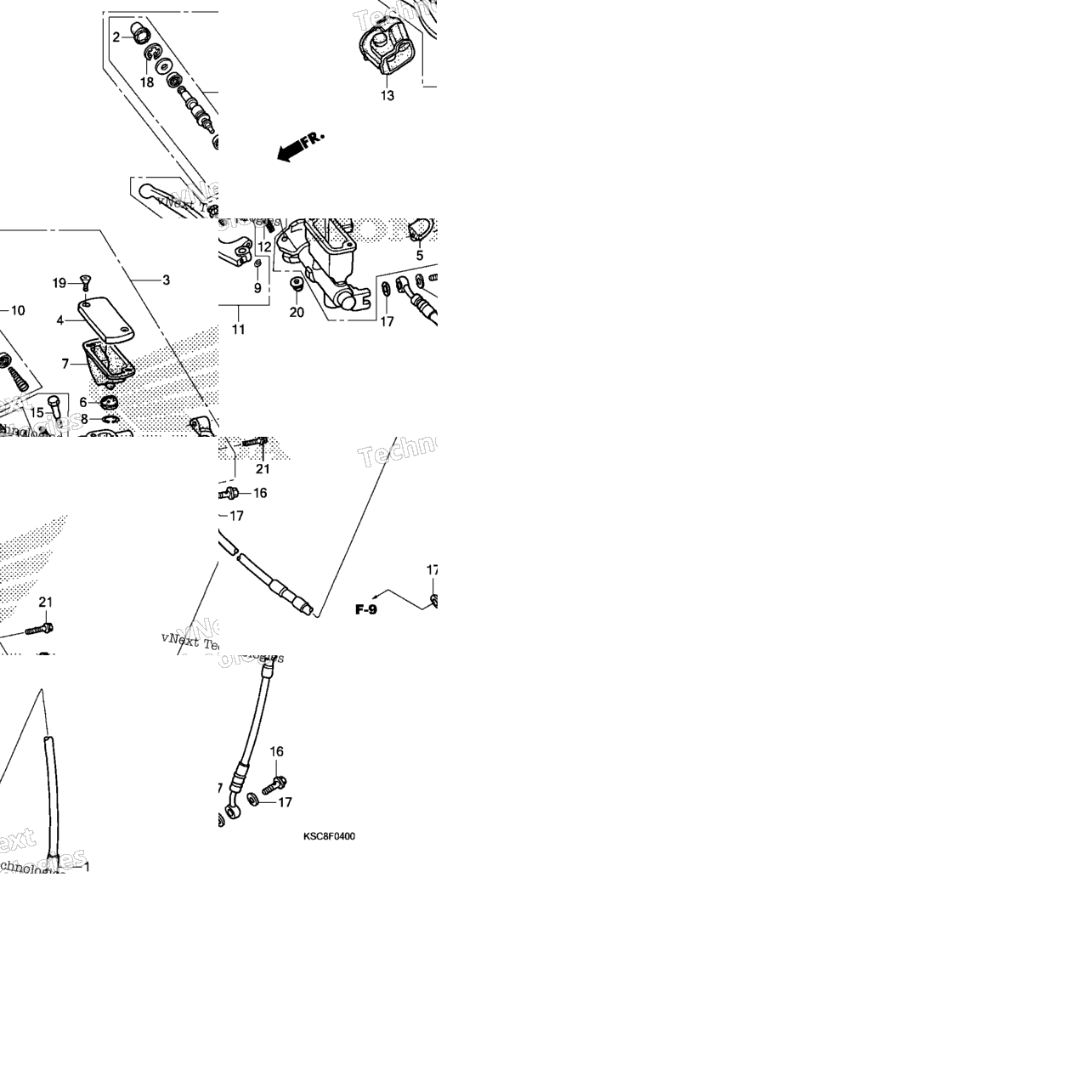 Front Brake Master Cylinder
