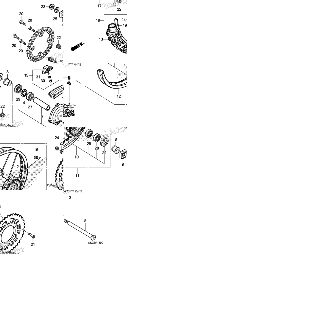 Rear Wheel