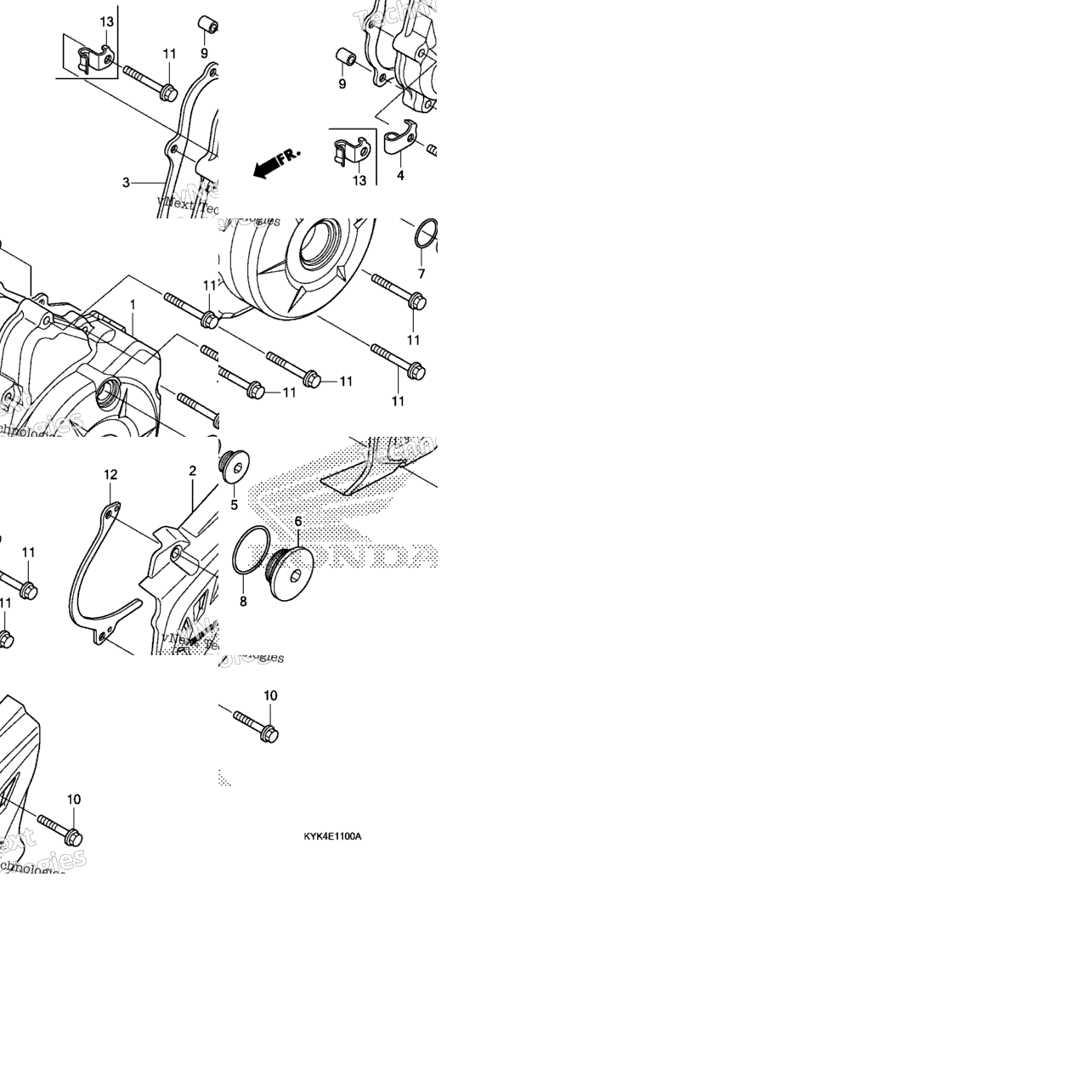 Left Crankcase Cover