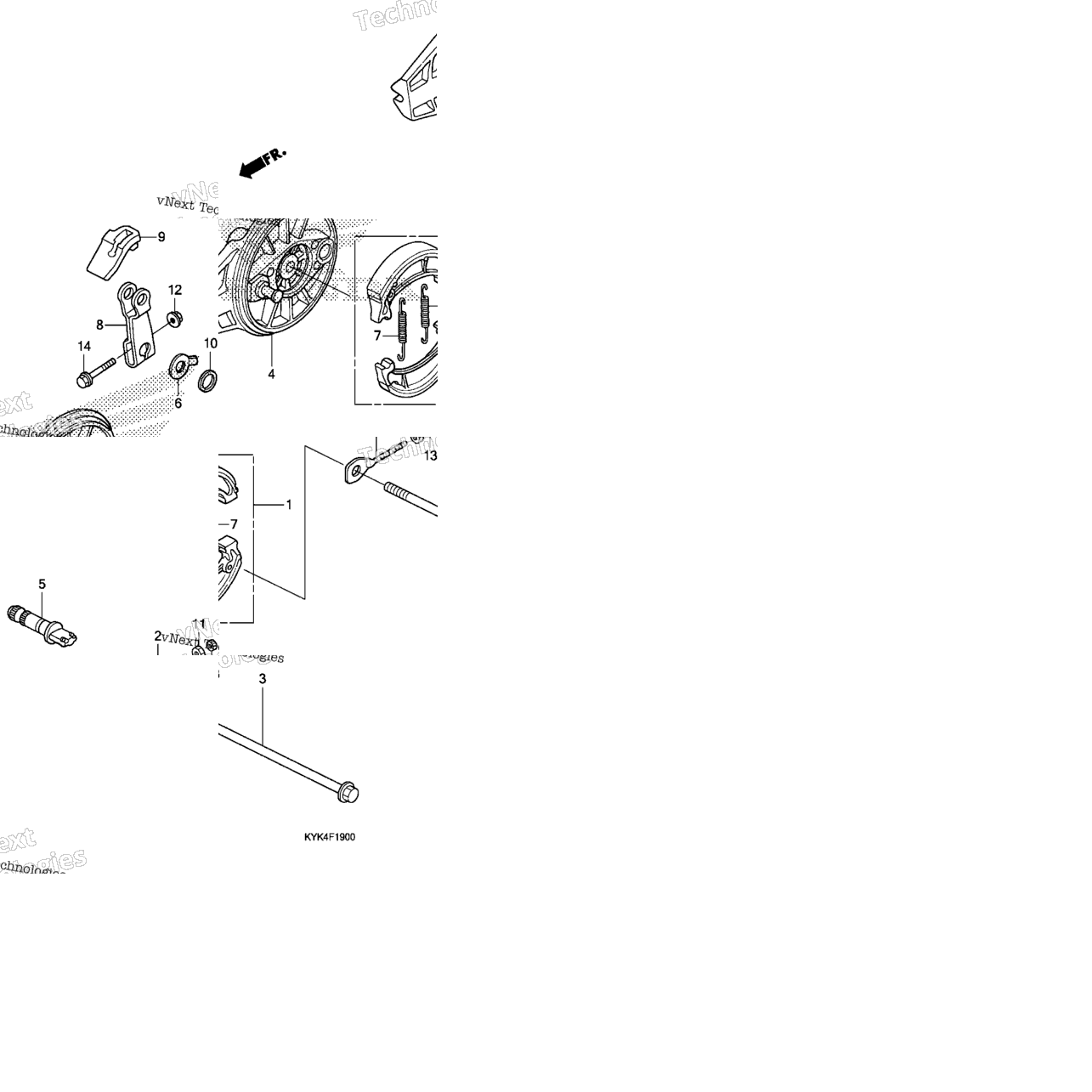 Rear Brake Panel
