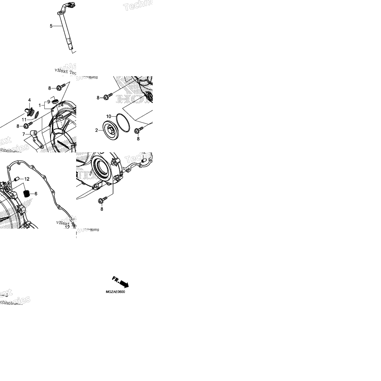 Right Crankcase Cover