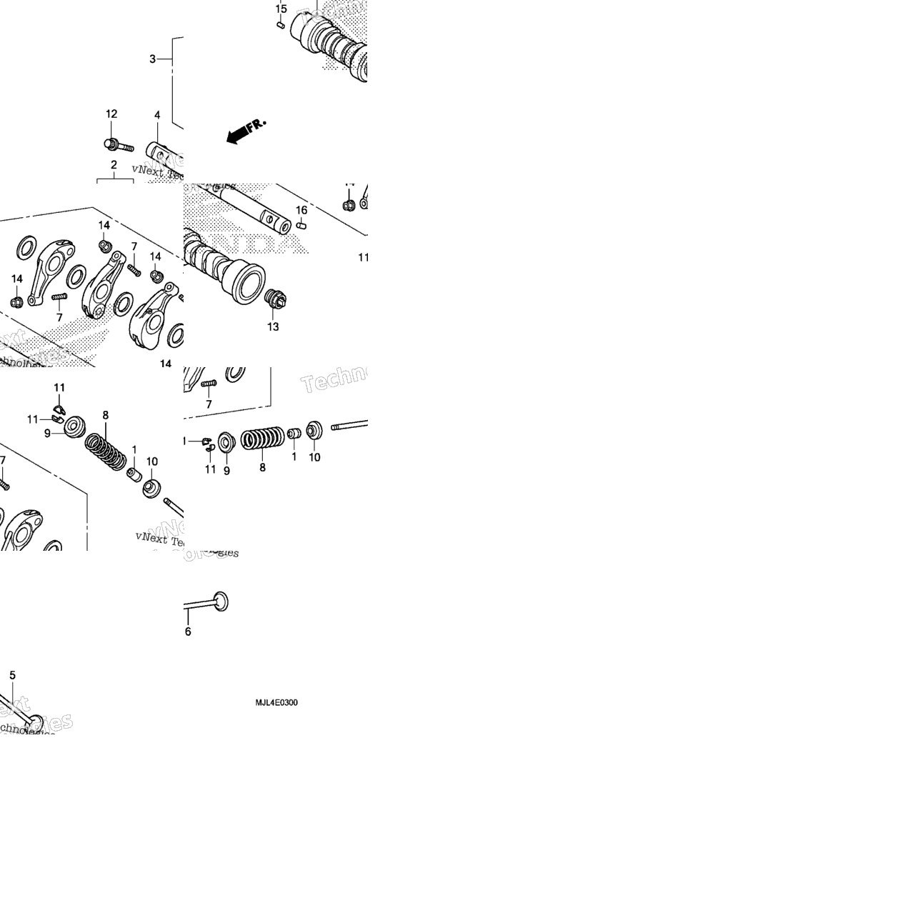 Camshaft + Valve