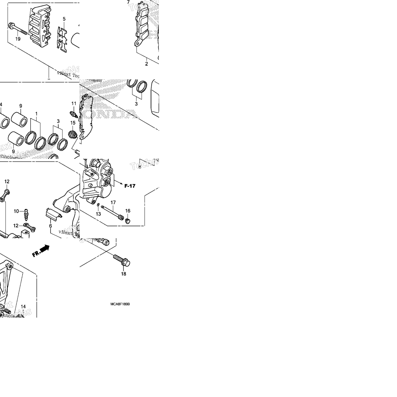 Rear Brake Caliper