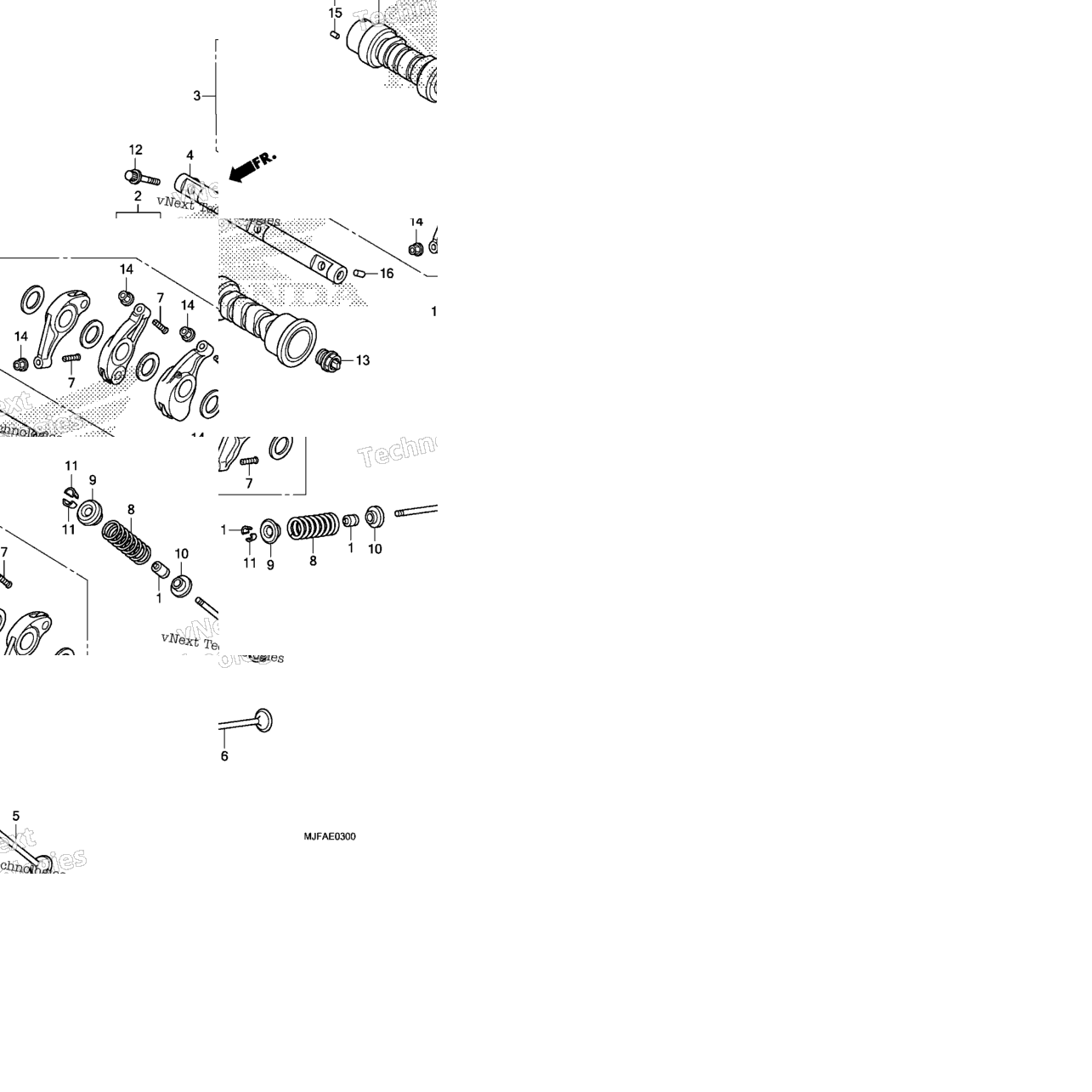 Camshaft + Valve