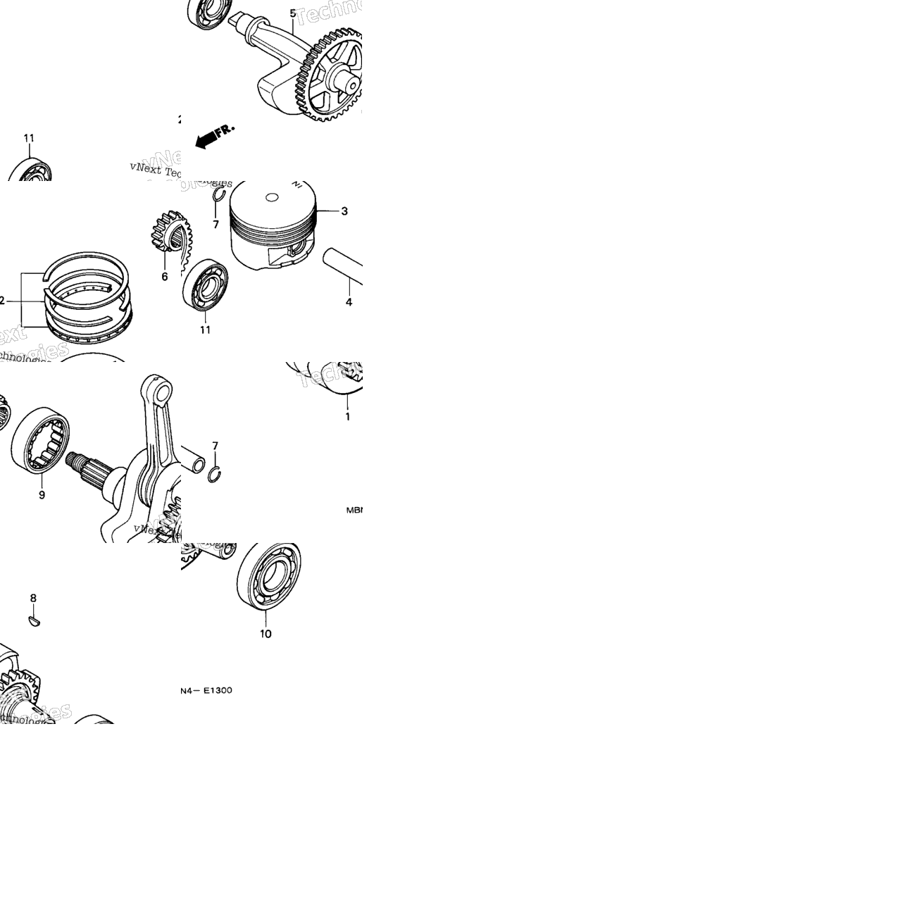 Crankshaft + Piston