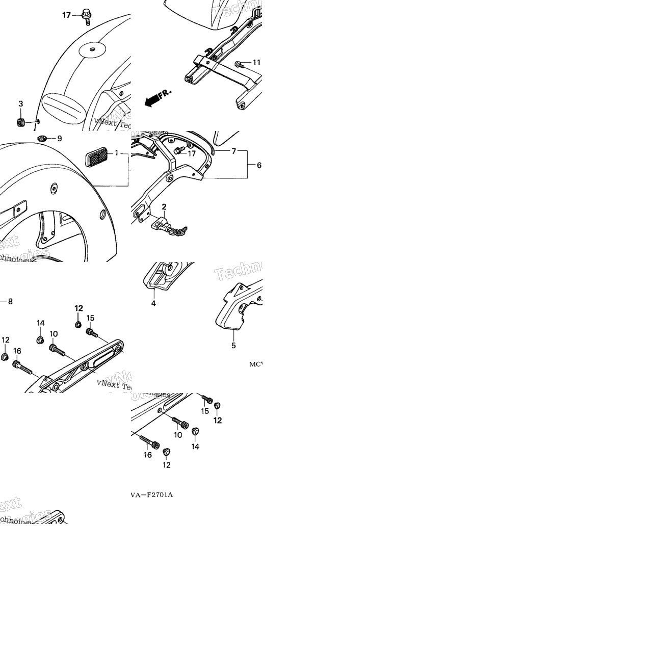 Rear Fender + Grab Rail (2)
