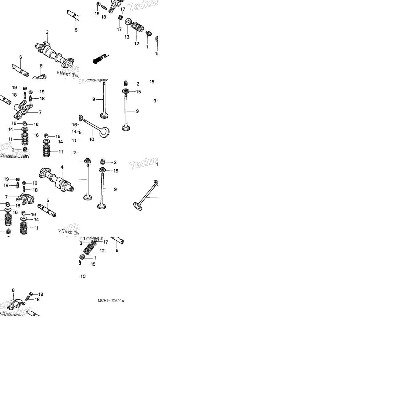 Camshaft + Valve