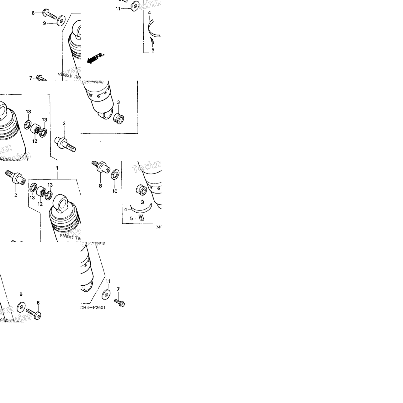 Rear Shock Absorber (2)