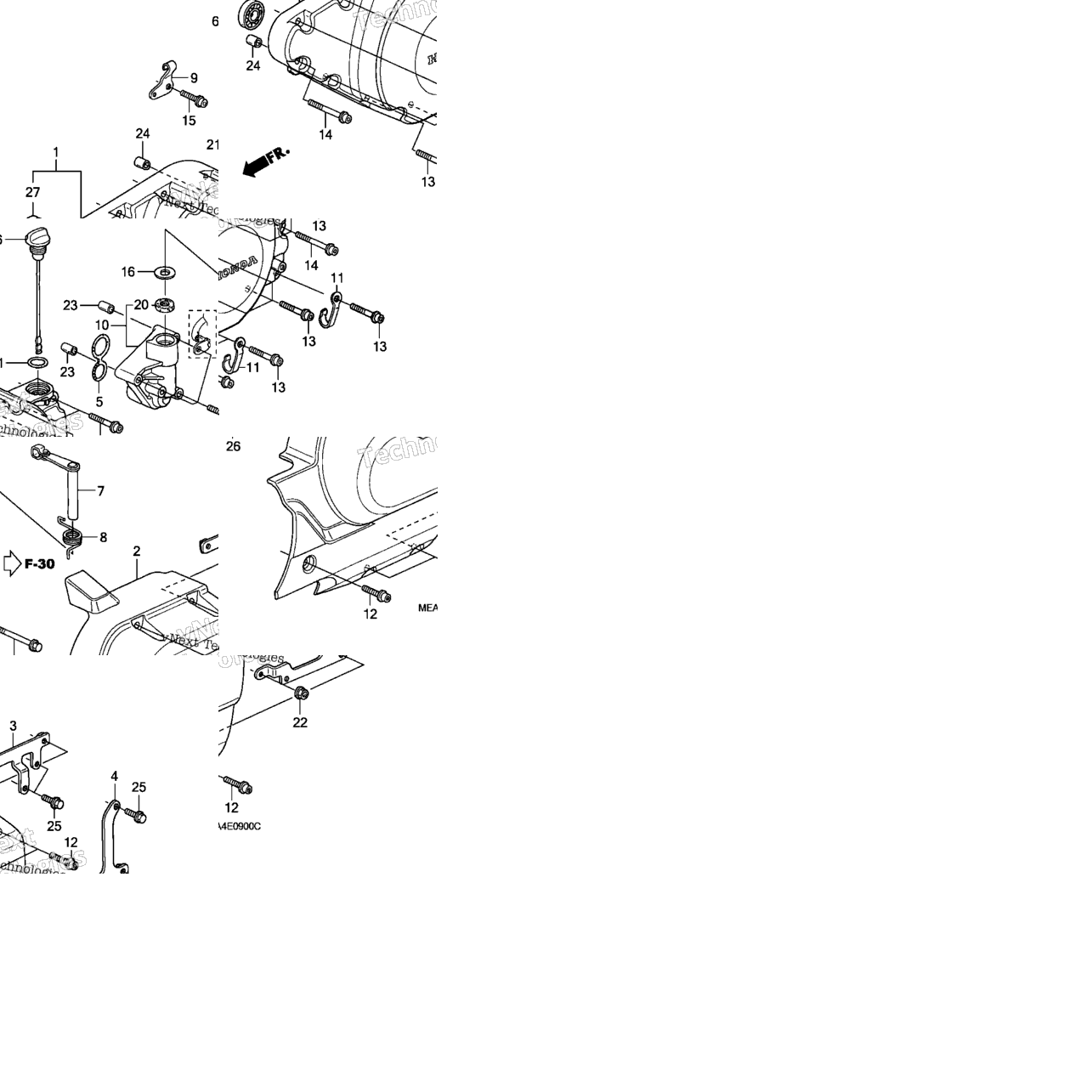 Left Crankcase Cover