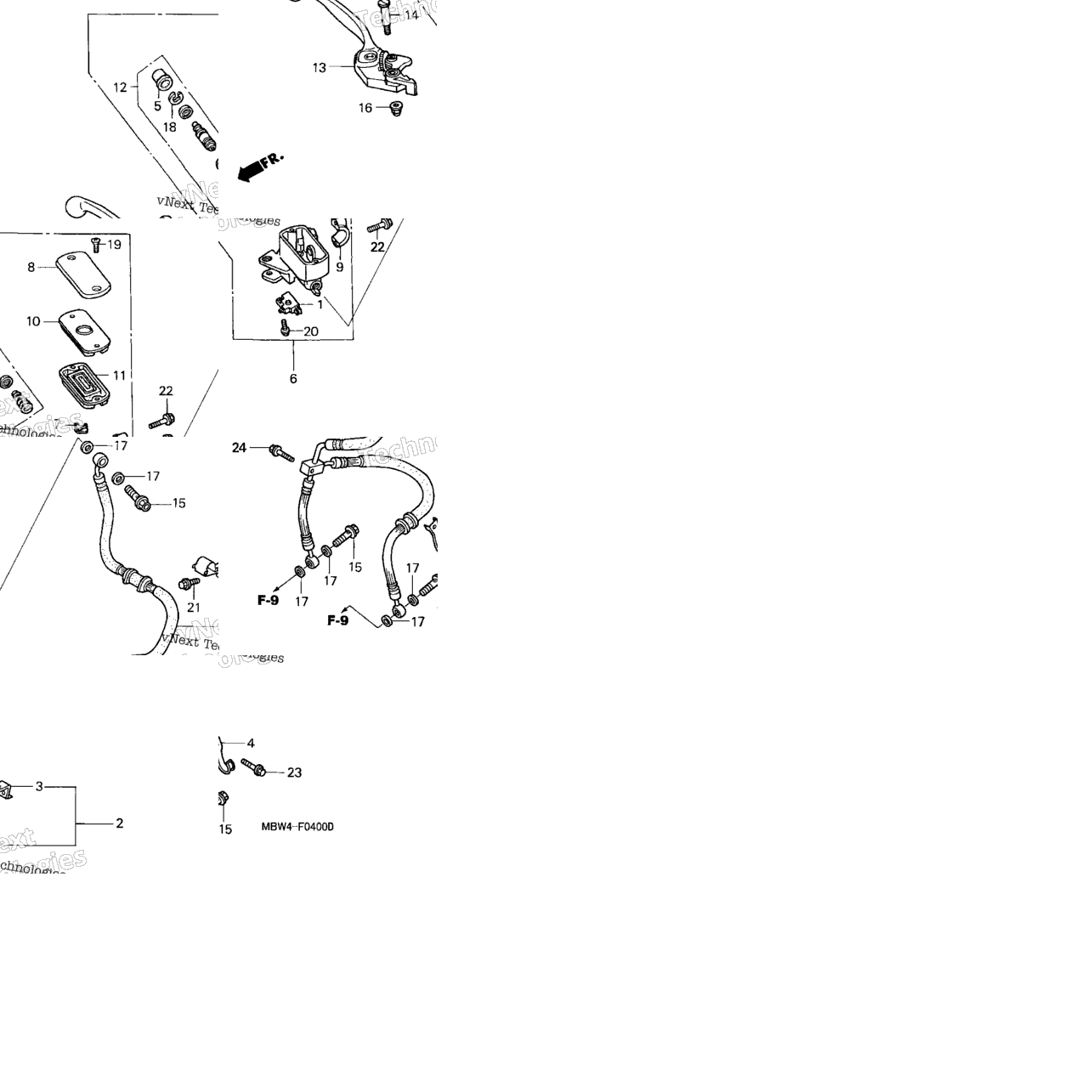 Front Brake Master Cylinder