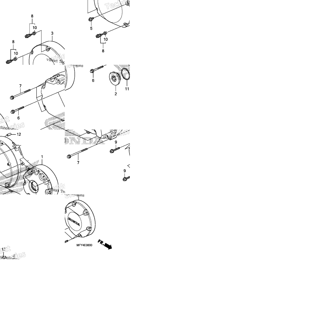 Right Crankcase Cover