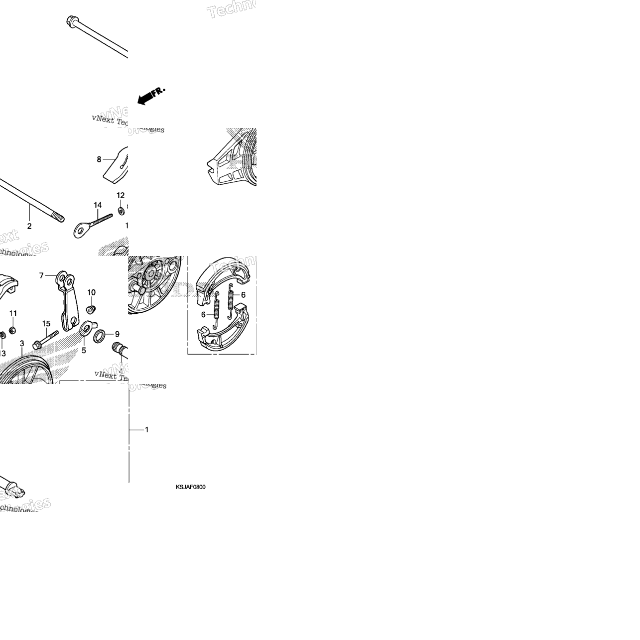 Rear Brake Panel