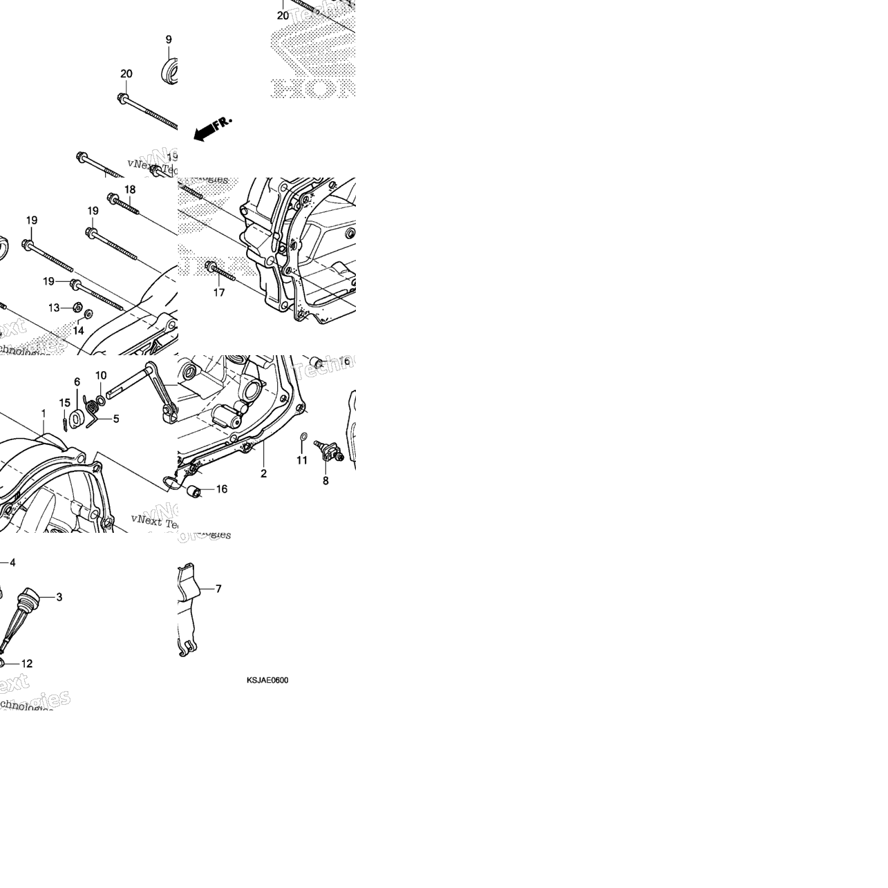 Right Crankcase Cover