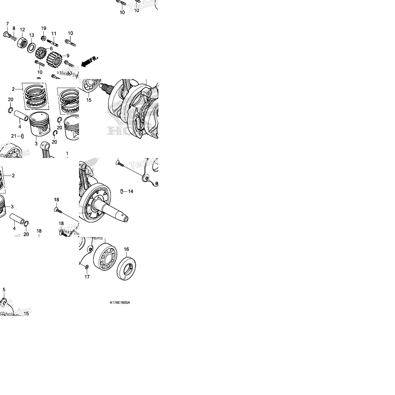 Crankshaft + Piston