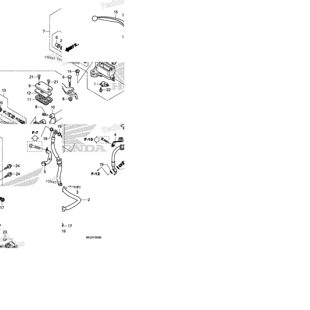 Front Brake Master Cylinder (1)