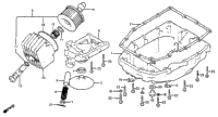 Oil Filter + Oil Pan