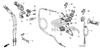 Handle Lever@Switch@Cable
