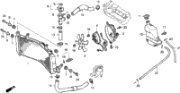 F3 Radiator 95-96