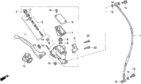 Fr. Brake Master Cyl. 92-97