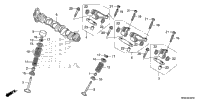 Camshaft + Valve (Rr.)