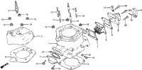 Cylinder Head + Cylinder + Reed Valve 81