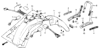 Rear Fender + Spark Unit