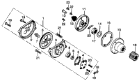 Oil Pump + Oil Filter Rotor