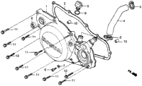 Right Crankcase Cover 84-86