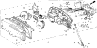 Speedometer + Tachometer I