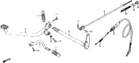 Brake Pedal + Change Pedal