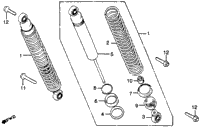 Rear Shock Absorber 79