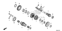 Transmission (Nc700xd) (Mainshaft)