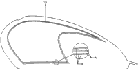 Fuel Tank Stripe 82