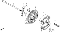 Rear Brake Panel