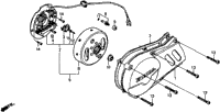 Left Crankcase Cover 85-91