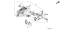 Rear Brake Caliper (Vt1300cs)