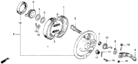 Front Brake Panel 78-81