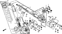 Rear Shock Absorber 83-84