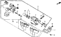 Rear Brake Caliper 92-95