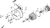 Clutch Cover + Oil Filter