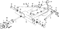 Swingarm + Propeller Shaft