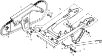 Swingarm + Chain Case