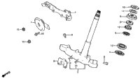 Steering Stem + Horn