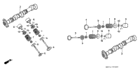 Camshaft + Valve