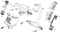 Vt500ft Steering Stem