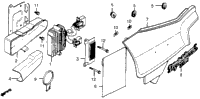 Left Side Cover + Rectifier